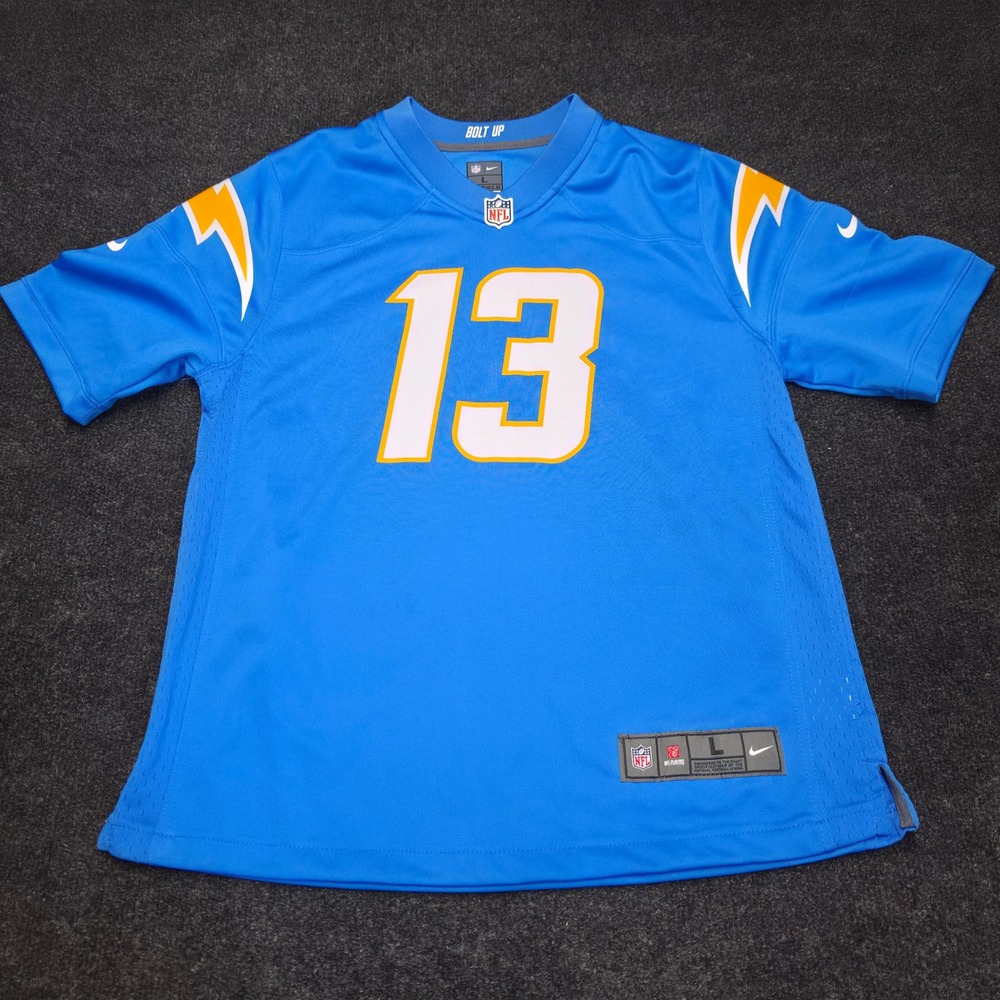 Nike Los Angeles Chargers Keenan Allen 13 Youth Jersey Large Powder Blue NFL